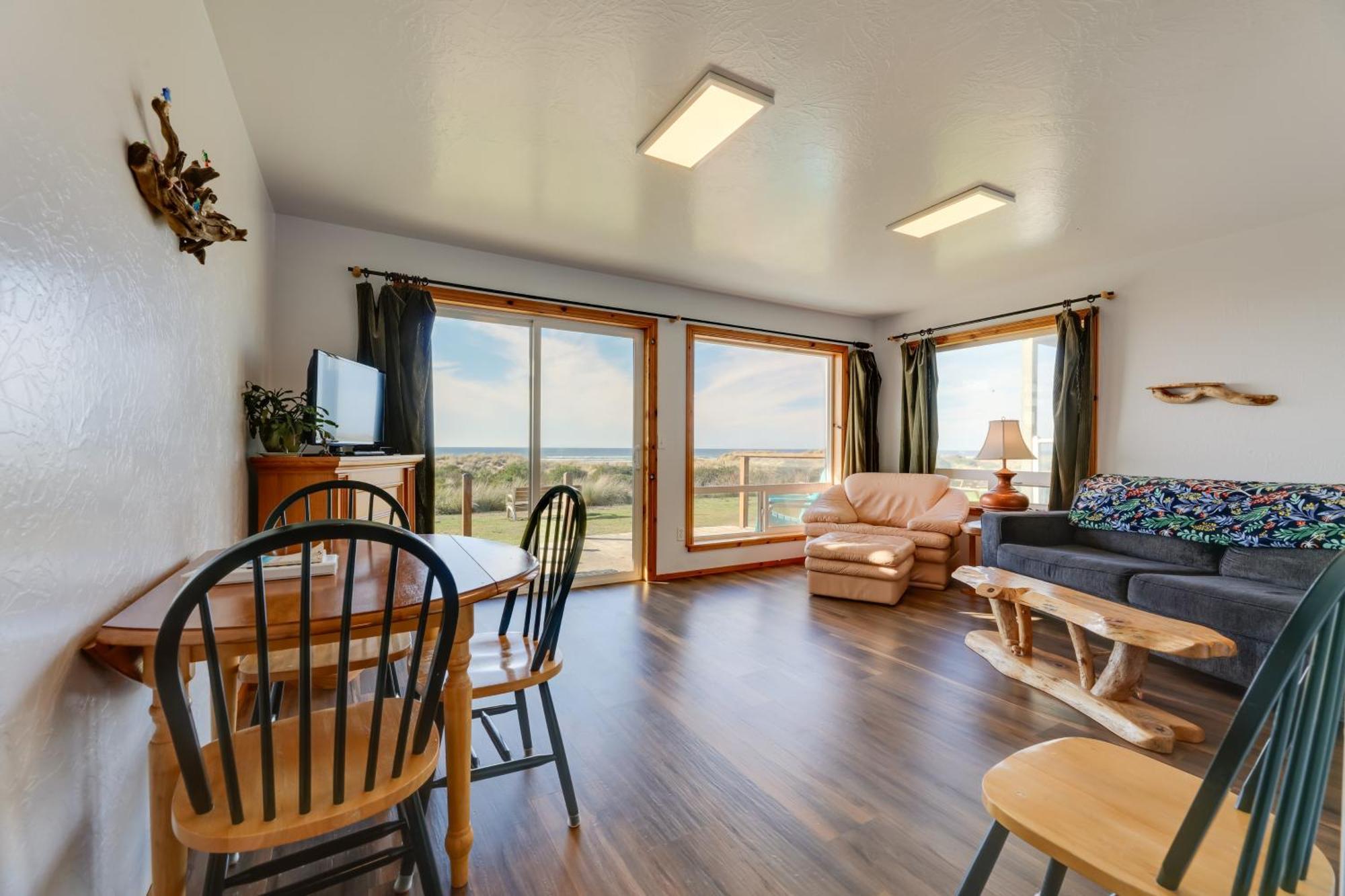 Sanderling Sea Cottages, Unit 13 Waldport Kültér fotó